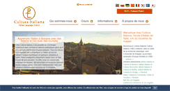 Desktop Screenshot of ecole-italien.com
